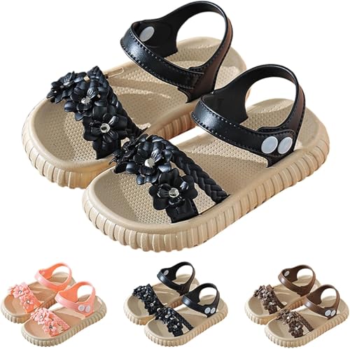 UPOI Sandalen Mädchen,Kinder Strandschuhe Sommerschuhe mit Fussbett Modische Outdoor Trekking Kindersandalen Leicht Rutschfest Sandals Barfuss Sandaletten Kinderschuhe von UPOI