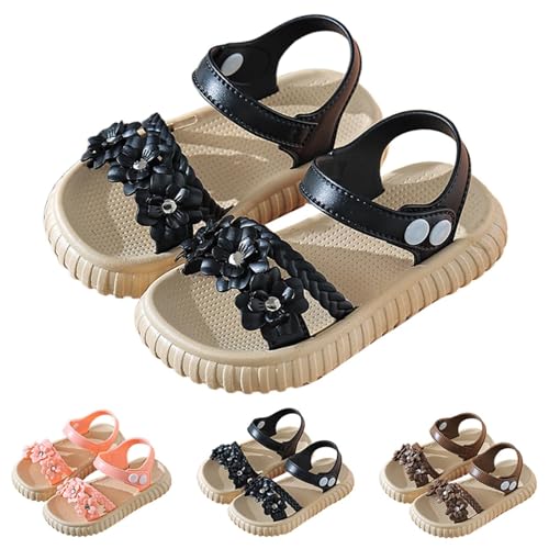 UPOI Sandalen Mädchen Kinderschuhe, Strandsandalen Sandalen Für Mädchen Sommerschuhe Leicht Rutschfest Sandaletten Sportsandalen Blumen Kinder Junge Kleinkind Schuhe Outdoor Sandals Gr.21-37 von UPOI