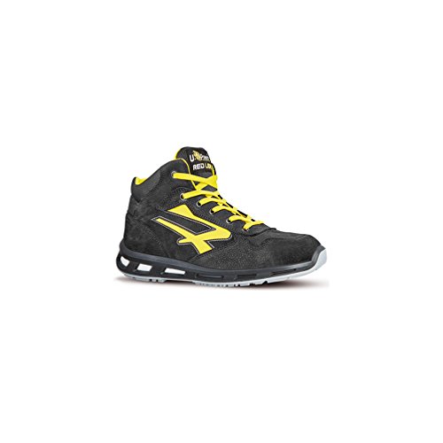 U-Power - Baskets de sécurité hautes hydrofuges Shot - Environnements humides - S3 SRC 35 Noir/Jaune von U Power