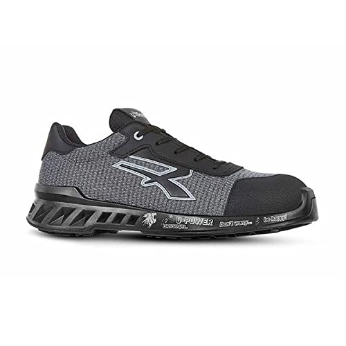 U-Power RED Leve ADAM, Sicherheitsschuhe, leichte, durchtrittsichere Unisex-Turnschuhe, Bastsohle, Infinergy-Einsatz, mit Aluminium-Zehenkappen - 46 von U-Power