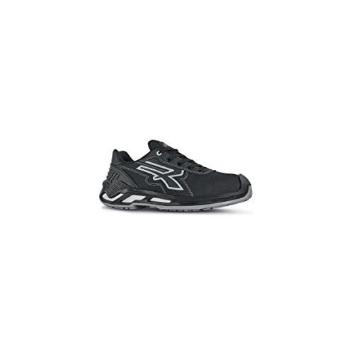 U-POWER ZORBI, Sicherheitsschuhe, leichte, durchtrittsichere Unisex-Turnschuhe, Bastsohle, Infinergy-Einsatz, mit Aluminium-Zehenkappen - Black Blue 45 von Upower