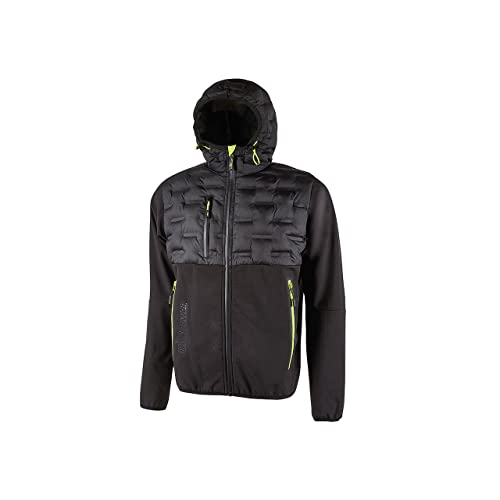 U-Power 94221 Hybrid-Jacke Spock, Schwarz/Gelb, L von UPOWER