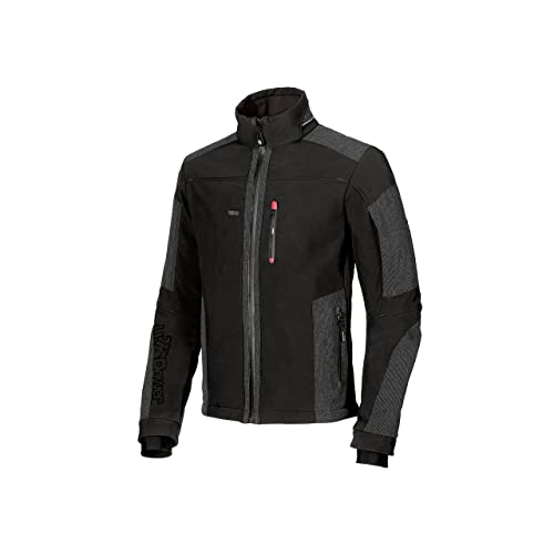 U-Power Herren IM110BC-M IM110BC-M-Softshell-Jacke Impact-Modell Rally Black Carbon Größe M, Negro, M von U-Power