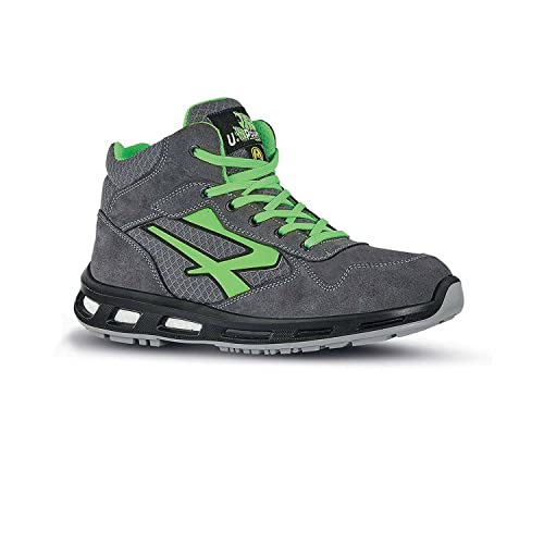 UPOWER Unisex RL10036-44 U-Power RL10036-44-Calzado de seguridad gama RED Lion Modelo RAMAS S1P SRC ESD Talla, Schwarz, 44 EU von UPOWER