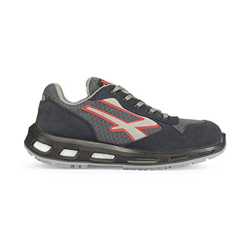 U-Power Red Lion Active, Unisex-Sicherheitsschuhe, leichte, flexible, durchtrittsichere Lederturnschuhe, mit Infinergy-Einsatz, mit Aluminium-Zehenkappen - Blue 40 von U Power