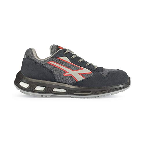 U-Power Red Lion Active, Unisex-Sicherheitsschuhe, leichte, flexible, durchtrittsichere Lederturnschuhe, mit Infinergy-Einsatz, mit Aluminium-Zehenkappen - Blue 41 von U Power