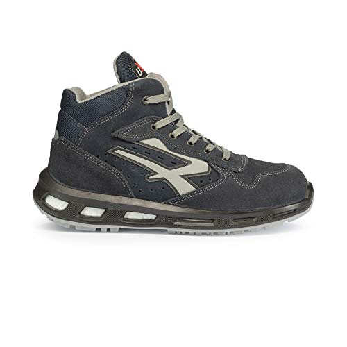 U-Power Red Lion Moving, Sicherheitsschuhe, hoch, leicht und flexibel, perforationsfest, pannensicher, mit Infinergy-Einsatz, mit Aluminium-Zehenkappen - Blue 42 von U Power