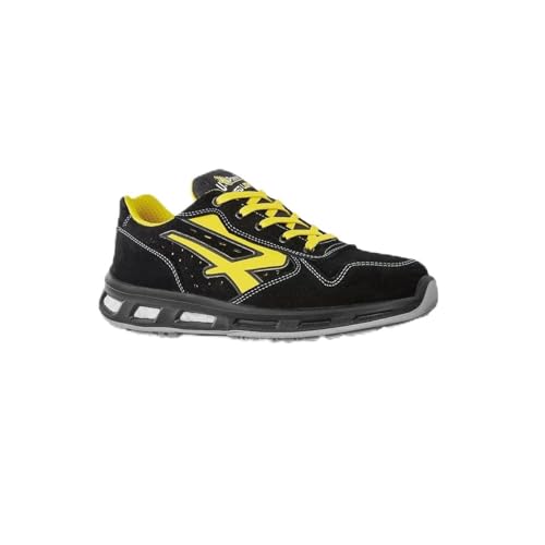 UPOWER Unisex RL20236-37 U-Power RL20236-37-Calzado de seguridad gama RED Lion Modelo Axel S1P SRC ESD Talla, Schwarz, 37 EU von UPOWER