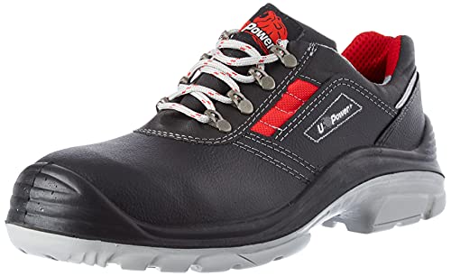 Upower Unisex Ua2062443 U Power Concept Plus Halbschuh Elect S3 SRC Gr e 43, Schwarz Rot, 43 EU von UPOWER