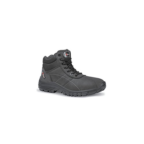 Upower u_Power Unisex UK10767-43 UK10767-43-Calzado de seguridad gama Professional Modelo Sting Grip 02 FO SRC Talla, Schwarz, 43 EU von UPOWER