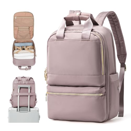 UPPACK Handgepäck Rucksack Damen Travel Backpack 40x20x25 für Ryanair Reiserucksack Daypacks Mädchen Rucksack Wasserdicht Business Rucksack Damen Weekendertasche Rosa von UPPACK