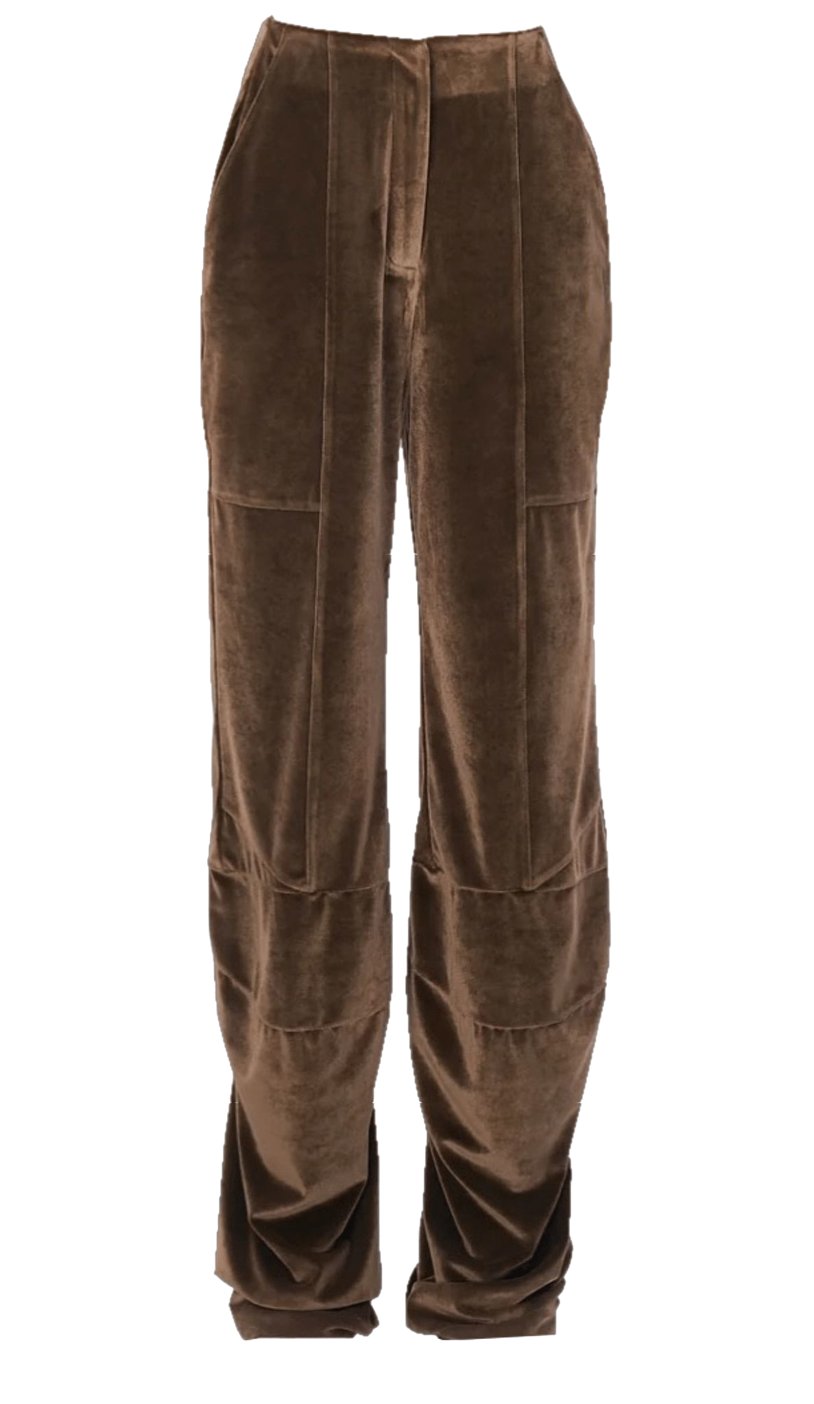 Aida Trousers - Brown - XL - URA - High waisted pants von URA