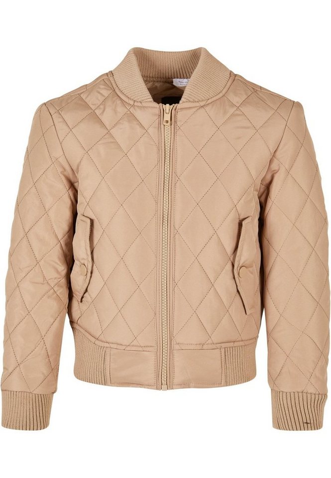 URBAN CLASSICS Allwetterjacke Urban Classics Damen Girls Diamond Quilt Nylon Jacket (1-St) von URBAN CLASSICS