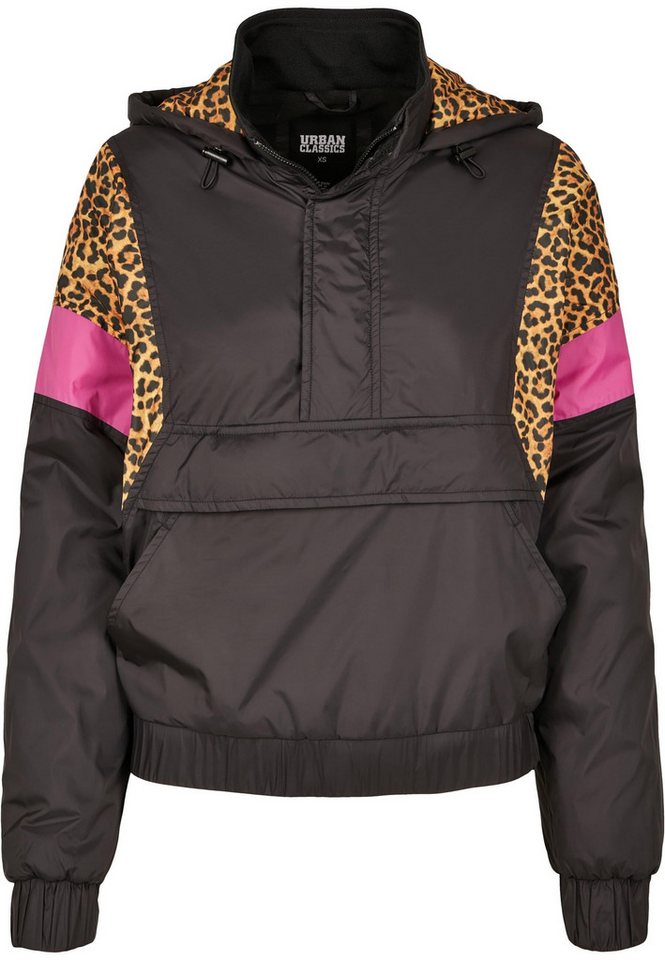 URBAN CLASSICS Allwetterjacke Urban Classics Damen Ladies AOP Mixed Pull Over Jacket (1-St) von URBAN CLASSICS