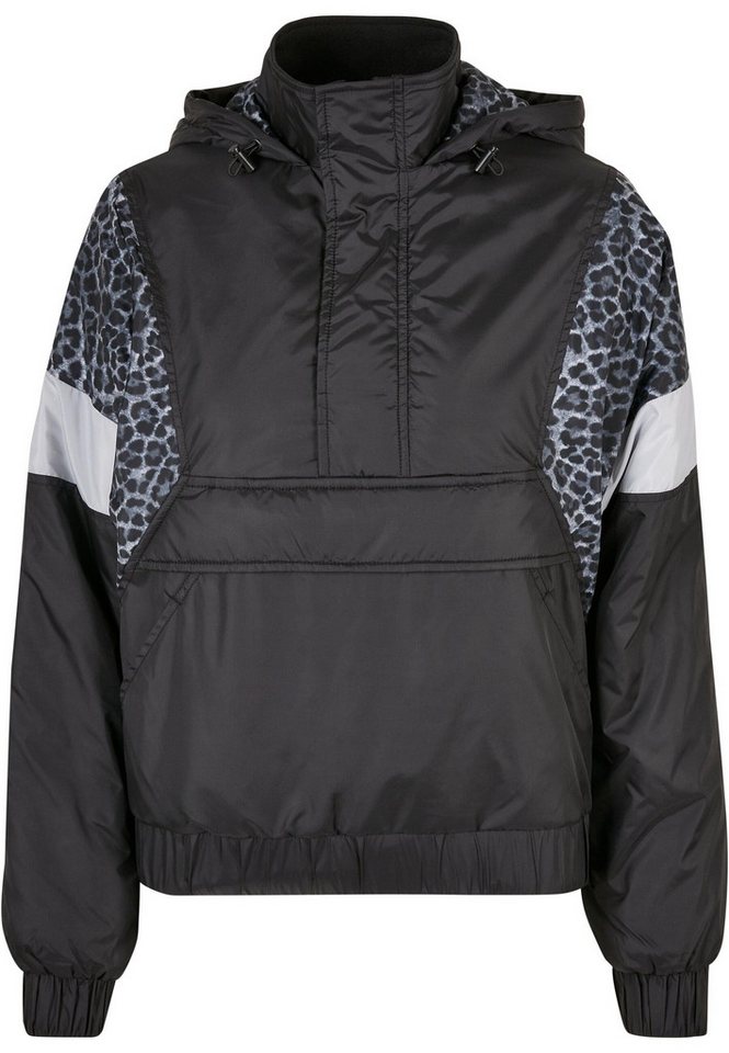 URBAN CLASSICS Allwetterjacke Urban Classics Damen Ladies AOP Mixed Pull Over Jacket (1-St) von URBAN CLASSICS