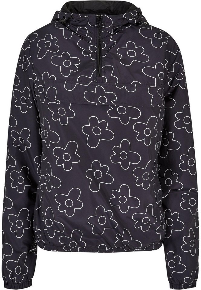 URBAN CLASSICS Allwetterjacke Urban Classics Damen Ladies AOP Pullover Jacket (1-St) von URBAN CLASSICS