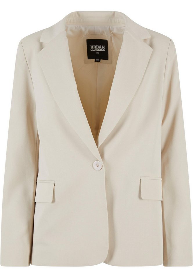 URBAN CLASSICS Allwetterjacke Urban Classics Damen Ladies Basic Blazer (1-St) von URBAN CLASSICS