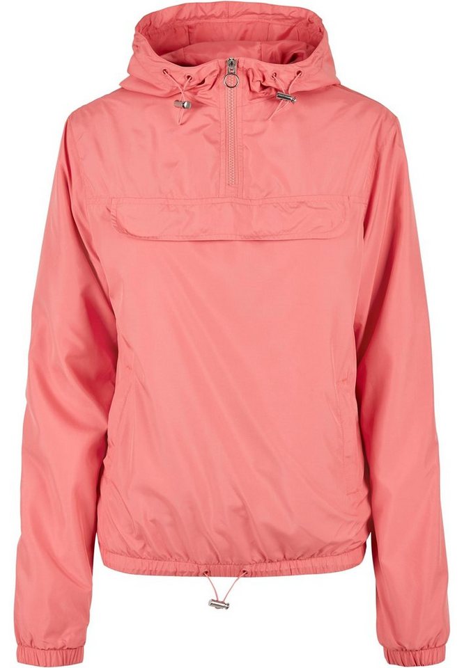 URBAN CLASSICS Allwetterjacke Urban Classics Damen Ladies Basic Pull Over Jacket (1-St) von URBAN CLASSICS