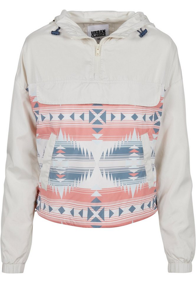 URBAN CLASSICS Allwetterjacke Urban Classics Damen Ladies Extended Shoulder Pull Over Jacket (1-St) von URBAN CLASSICS