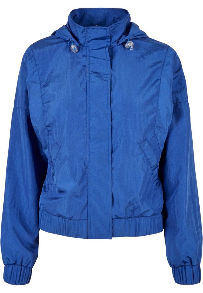 URBAN CLASSICS Allwetterjacke Urban Classics Damen Ladies Oversized Shiny Crinkle Nylon Jacket (1-St) von URBAN CLASSICS