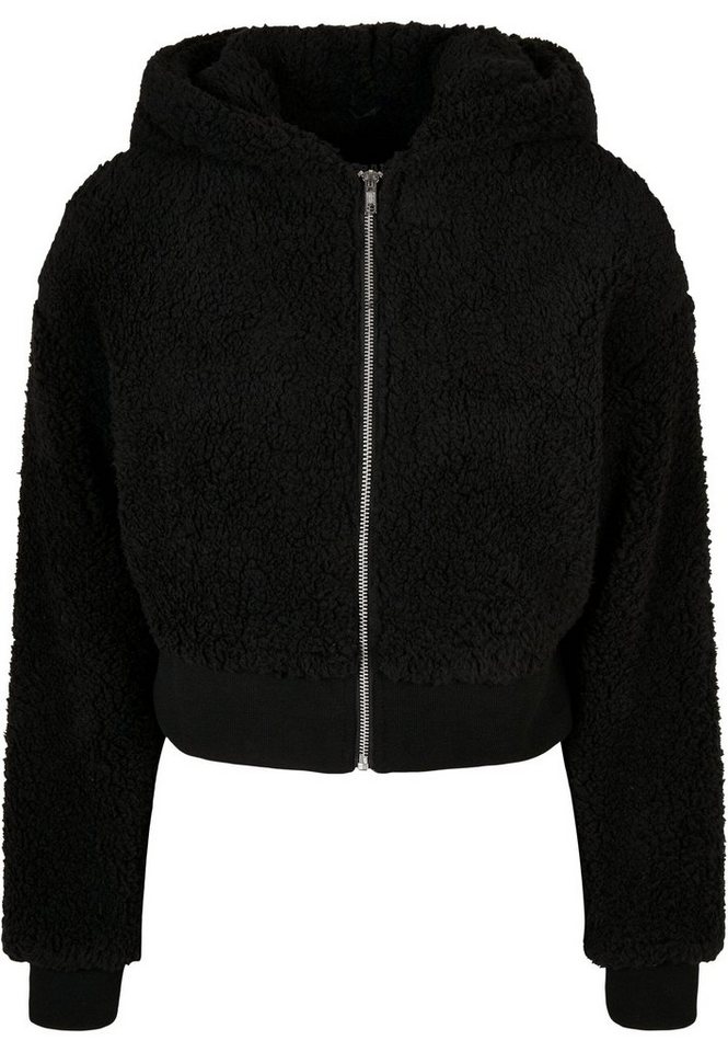 URBAN CLASSICS Allwetterjacke Urban Classics Damen Ladies Short Oversized Sherpa Jacket (1-St) von URBAN CLASSICS