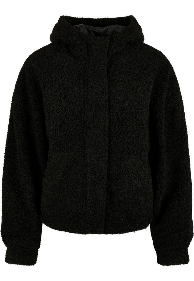 URBAN CLASSICS Allwetterjacke Urban Classics Damen Ladies Short Sherpa Jacket (1-St) von URBAN CLASSICS