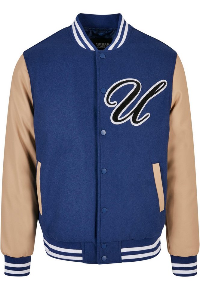 URBAN CLASSICS Allwetterjacke Urban Classics Herren Big U College Jacket (1-St) von URBAN CLASSICS