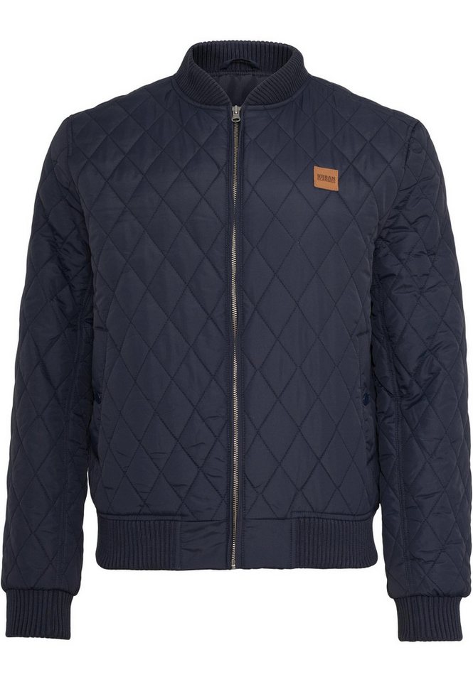 URBAN CLASSICS Allwetterjacke Urban Classics Herren Diamond Quilt Jacket (1-St) von URBAN CLASSICS