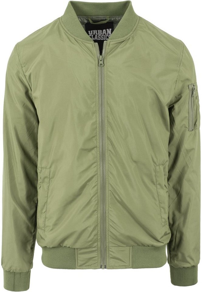 URBAN CLASSICS Allwetterjacke Urban Classics Herren Light Bomber Jacket (1-St) von URBAN CLASSICS