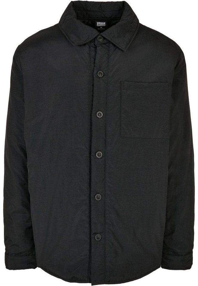 URBAN CLASSICS Allwetterjacke Urban Classics Herren Padded Nylon Shirt Jacket (1-St) von URBAN CLASSICS