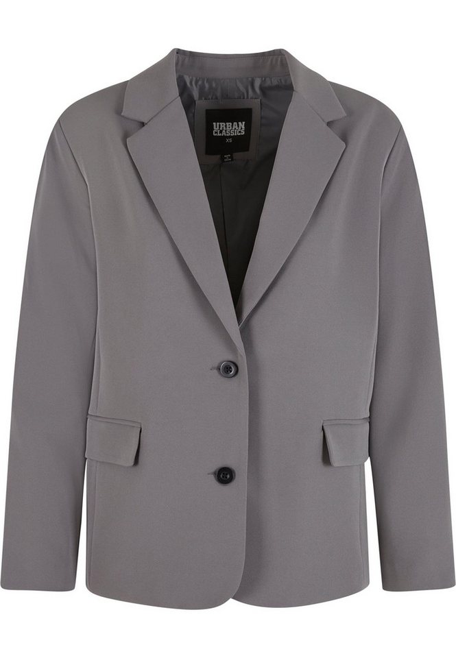 URBAN CLASSICS Allwetterjacke Urban Classics Ladies Long Blazer (1-St) von URBAN CLASSICS