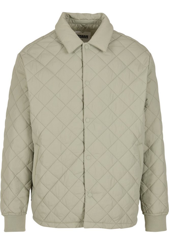URBAN CLASSICS Allwetterjacke Urban Classics Quilted Overshirt (1-St) von URBAN CLASSICS