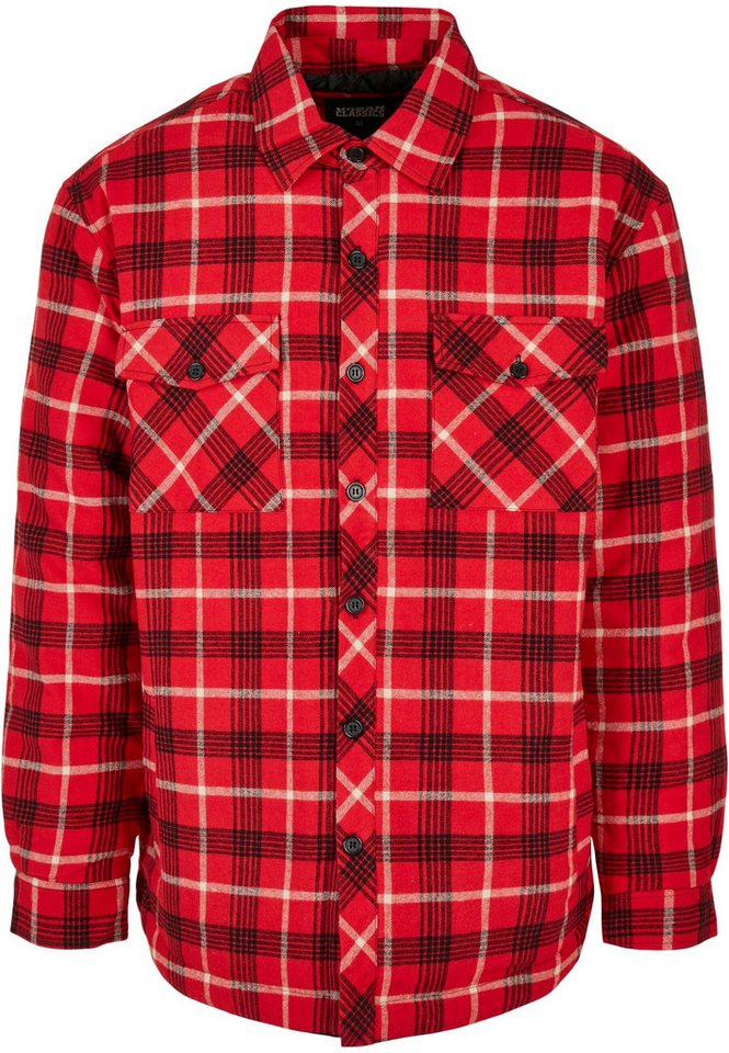 URBAN CLASSICS Anorak Urban Classics Herren Plaid Quilted Shirt Jacket (1-St) von URBAN CLASSICS