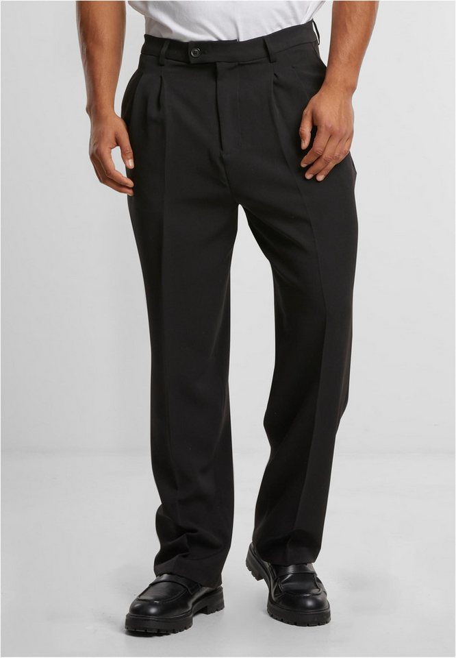 URBAN CLASSICS Anzughose Double Pleated Dressed Pants Anzughose Herren von URBAN CLASSICS