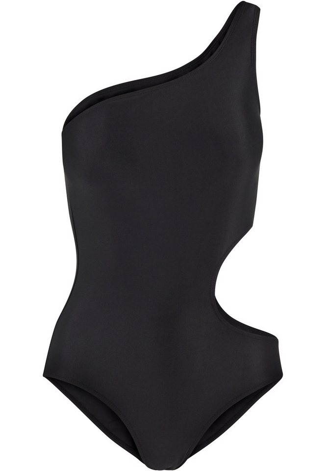 URBAN CLASSICS Badeanzug Urban Classics Damen Ladies Asymmetric Cut Out Swimmsuit URBAN CLASSICS Badeanzug Urban Classics Damen Ladies Asymmetric Cut Out Swimmsuit von URBAN CLASSICS
