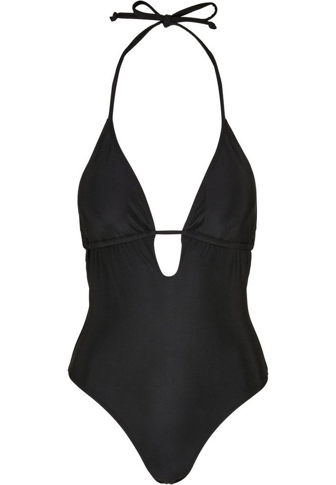 URBAN CLASSICS Badeanzug Urban Classics Damen Ladies Recycled Triangle Swimsuit URBAN CLASSICS Badeanzug Urban Classics Damen Ladies Recycled Triangle Swimsuit von URBAN CLASSICS