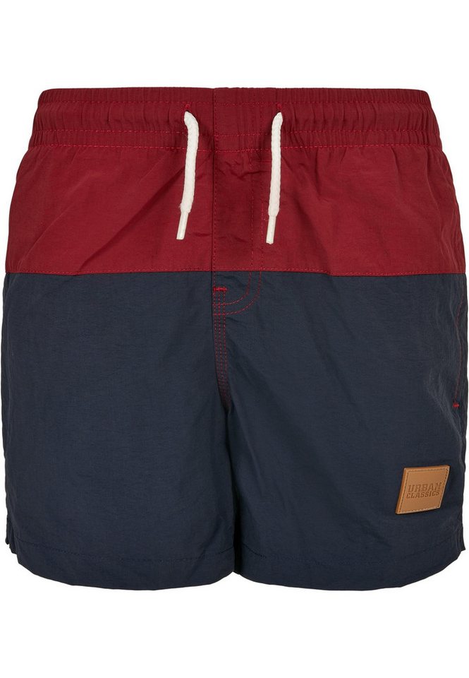 URBAN CLASSICS Badeshorts Urban Classics Herren Boys Block Swim Shorts von URBAN CLASSICS