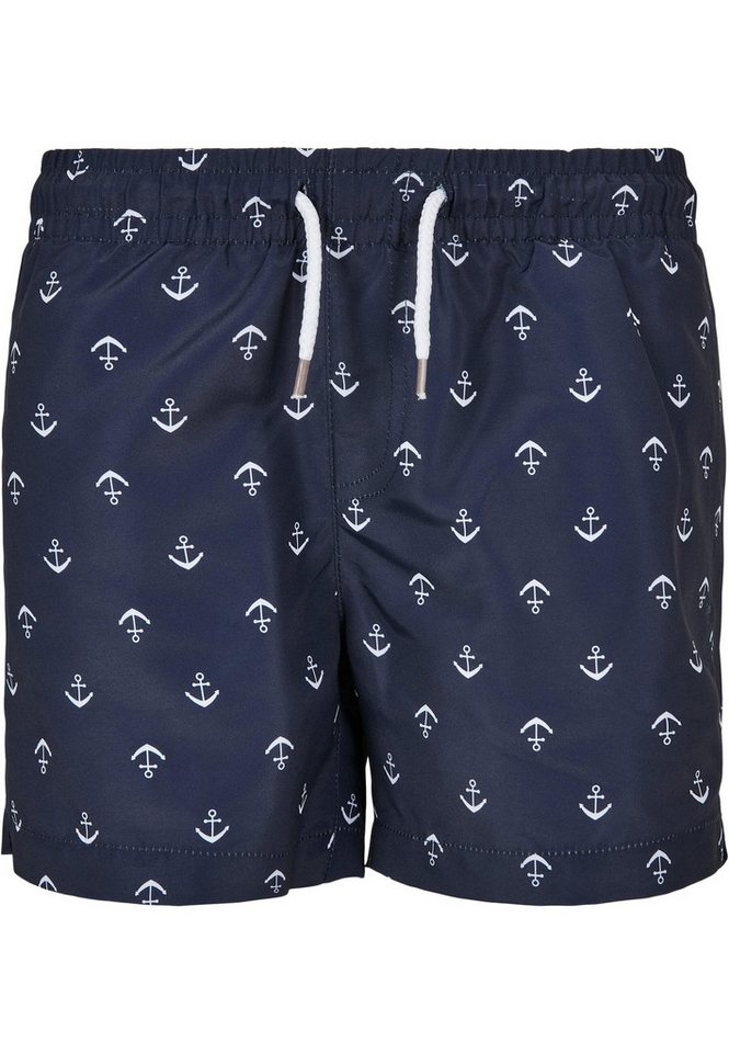 URBAN CLASSICS Badeshorts Urban Classics Herren Boys Pattern Swim Shorts von URBAN CLASSICS