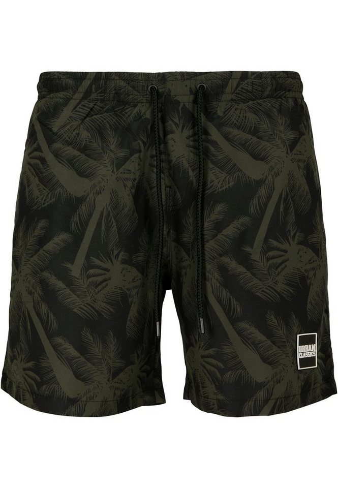 URBAN CLASSICS Badeshorts Urban Classics Herren Pattern Swim Shorts von URBAN CLASSICS