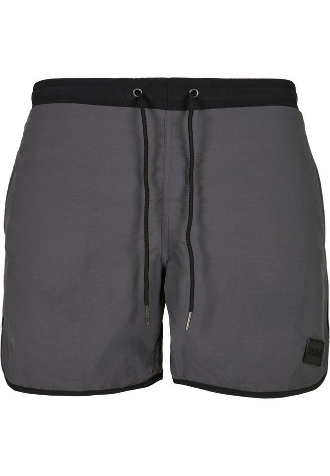 URBAN CLASSICS Badeshorts Urban Classics Herren Retro Swimshorts von URBAN CLASSICS