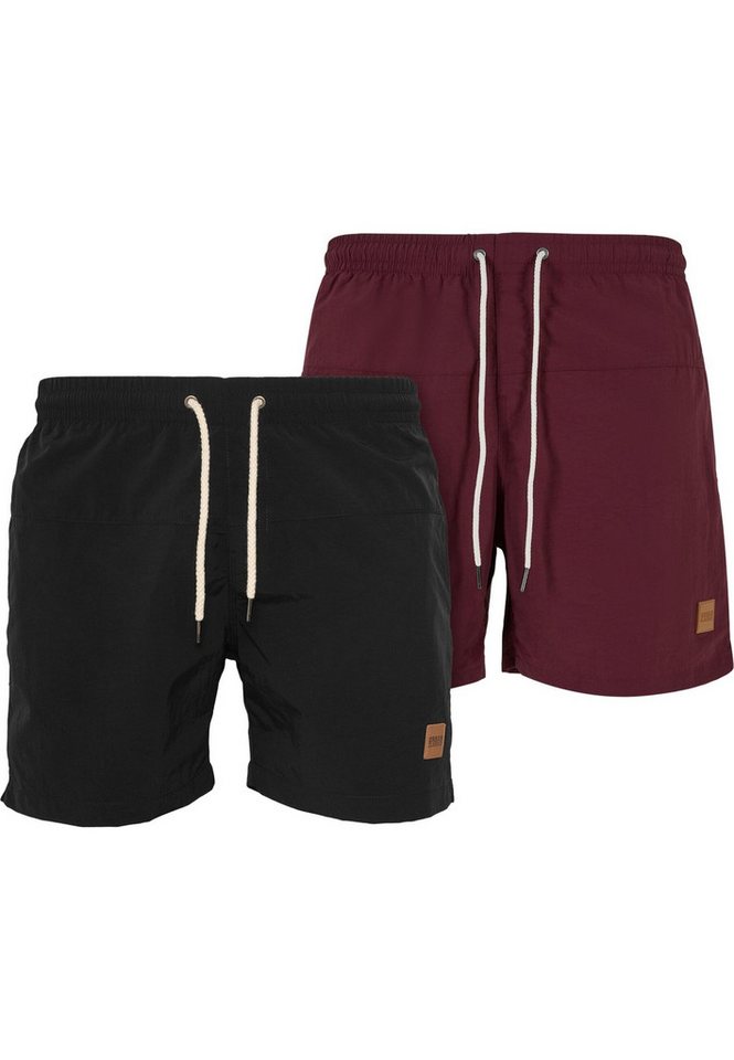 URBAN CLASSICS Badeshorts Urban Classics Herren Block Swim Shorts 2-Pack URBAN CLASSICS Badeshorts Urban Classics Herren Block Swim Shorts 2-Pack von URBAN CLASSICS