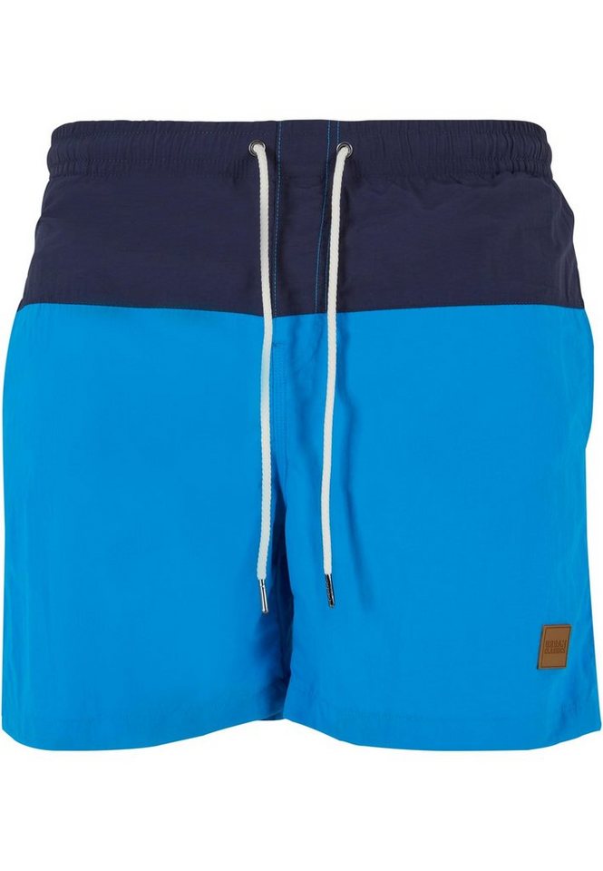 URBAN CLASSICS Badeshorts Urban Classics Herren Block Swim Shorts von URBAN CLASSICS