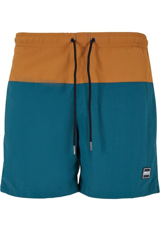 URBAN CLASSICS Badeshorts Urban Classics Herren Block Swim Shorts von URBAN CLASSICS