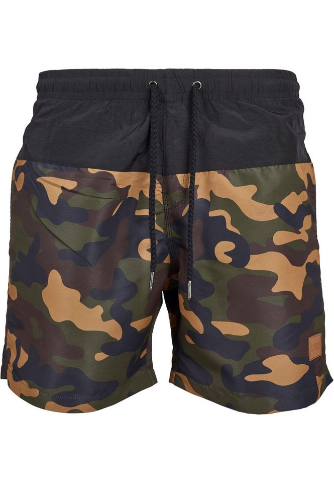 URBAN CLASSICS Badeshorts Urban Classics Herren Block Swim Shorts von URBAN CLASSICS