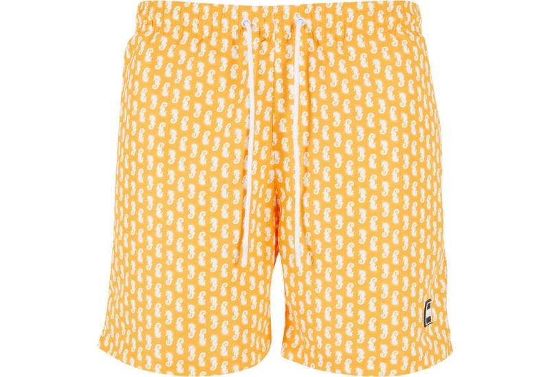 URBAN CLASSICS Badeshorts Urban Classics Herren Pattern Swim Shorts von URBAN CLASSICS