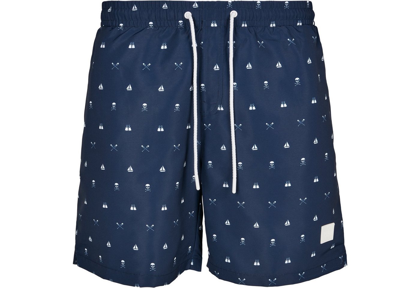 URBAN CLASSICS Badeshorts Urban Classics Herren Pattern Swim Shorts von URBAN CLASSICS