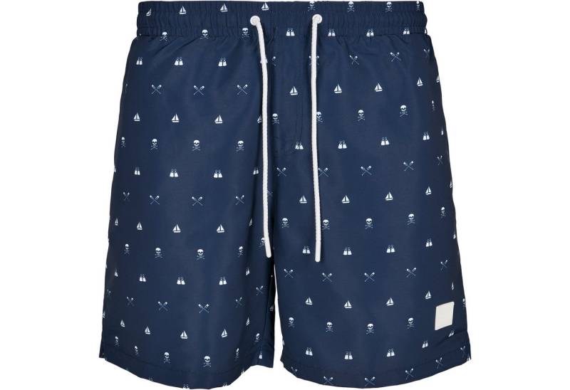 URBAN CLASSICS Badeshorts Urban Classics Herren Pattern Swim Shorts von URBAN CLASSICS