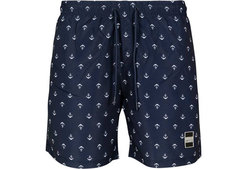 URBAN CLASSICS Badeshorts Urban Classics Herren Pattern Swim Shorts von URBAN CLASSICS