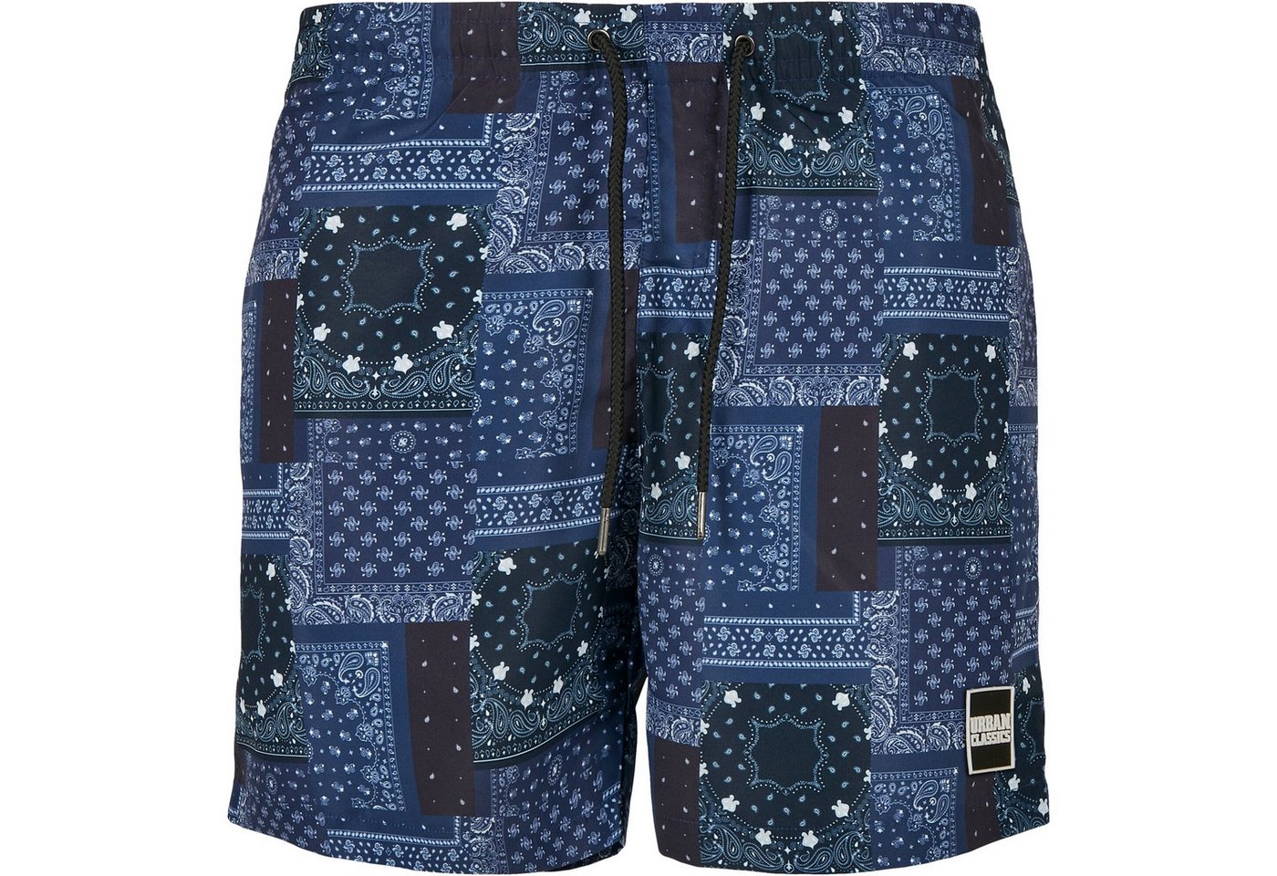 URBAN CLASSICS Badeshorts Urban Classics Herren Pattern Swim Shorts von URBAN CLASSICS