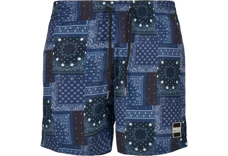 URBAN CLASSICS Badeshorts Urban Classics Herren Pattern Swim Shorts von URBAN CLASSICS